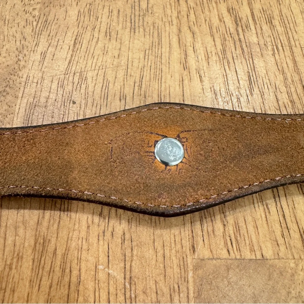 N/A brown leather